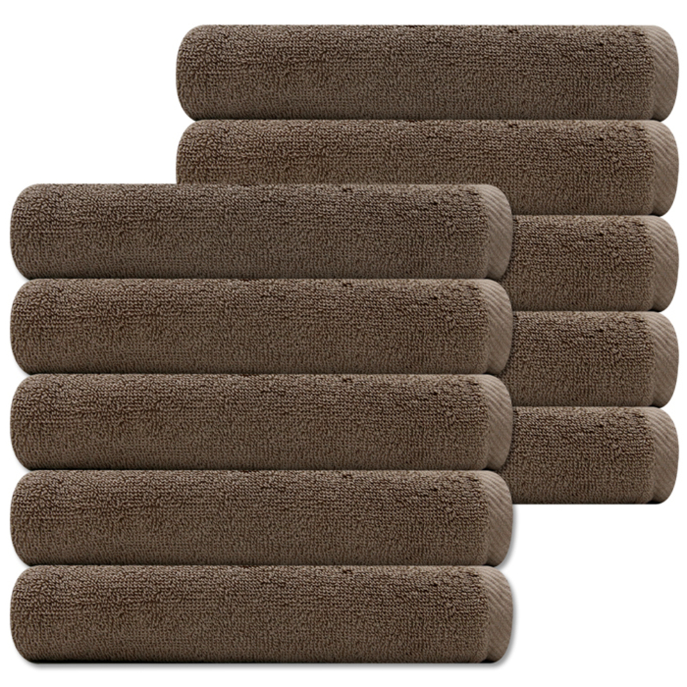 송월타월 호텔수건 크러쉬, 진갈색, 10개입 34,000원