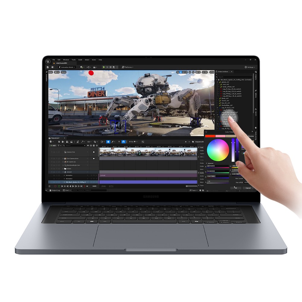 삼성전자 갤럭시북6 울트라 NT960UJH-X72A 16인치 인텔 울트라7 펜서레이크 RTX5060 WIN11 32GB 터치디스플레이 WQXGA+ 게이밍 AI노트북, NT960UJH-X72A, WIN11 Home, 32GB, 1TB, 그레이 4,409,000원