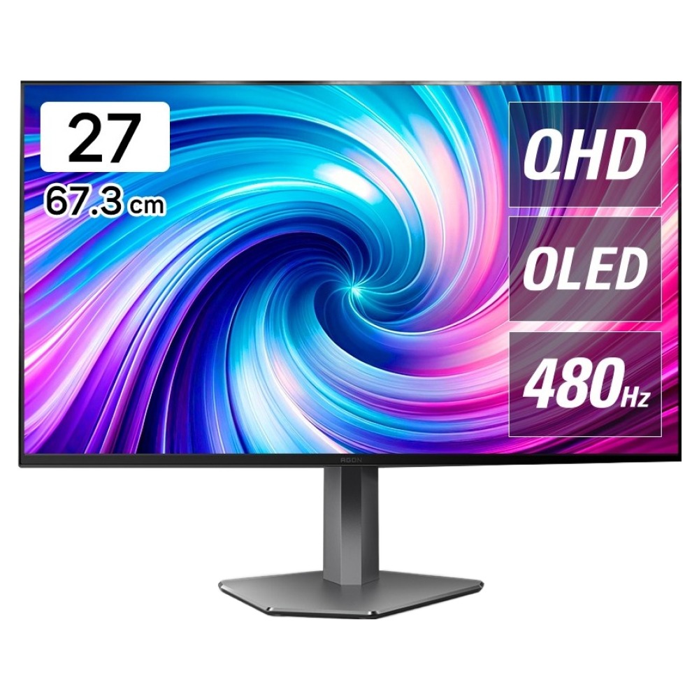 에이건 알파스캔 QHD OLED 480 프리싱크 HDR 게이밍 무결점 모니터 849,000원