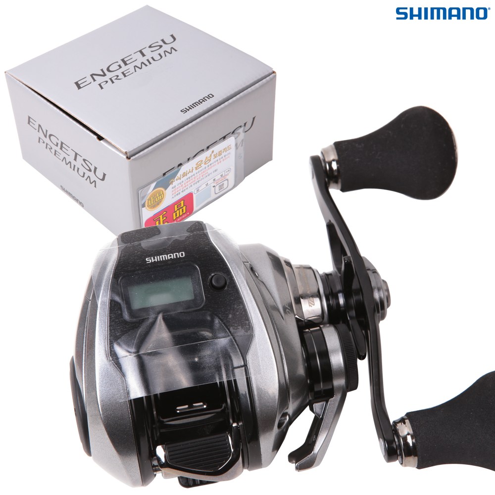 시마노 23 염월프리미엄 베이트릴 윤성조구 보증 더블핸들 염프 수심체크 수심측정 타이라바 한치 릴 410,000원
