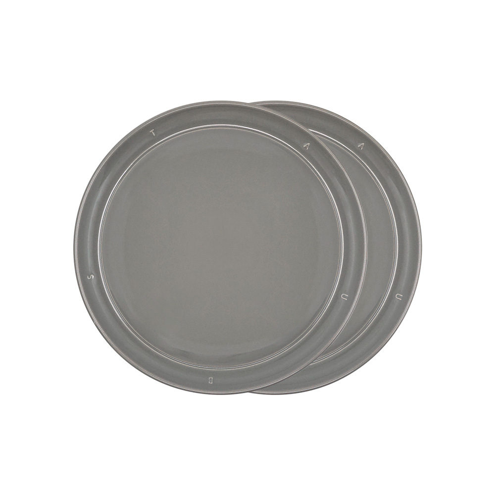 [스타우브] 부쏠 스톤웨어 디너접시 28cm 그레이 2p 59,800원