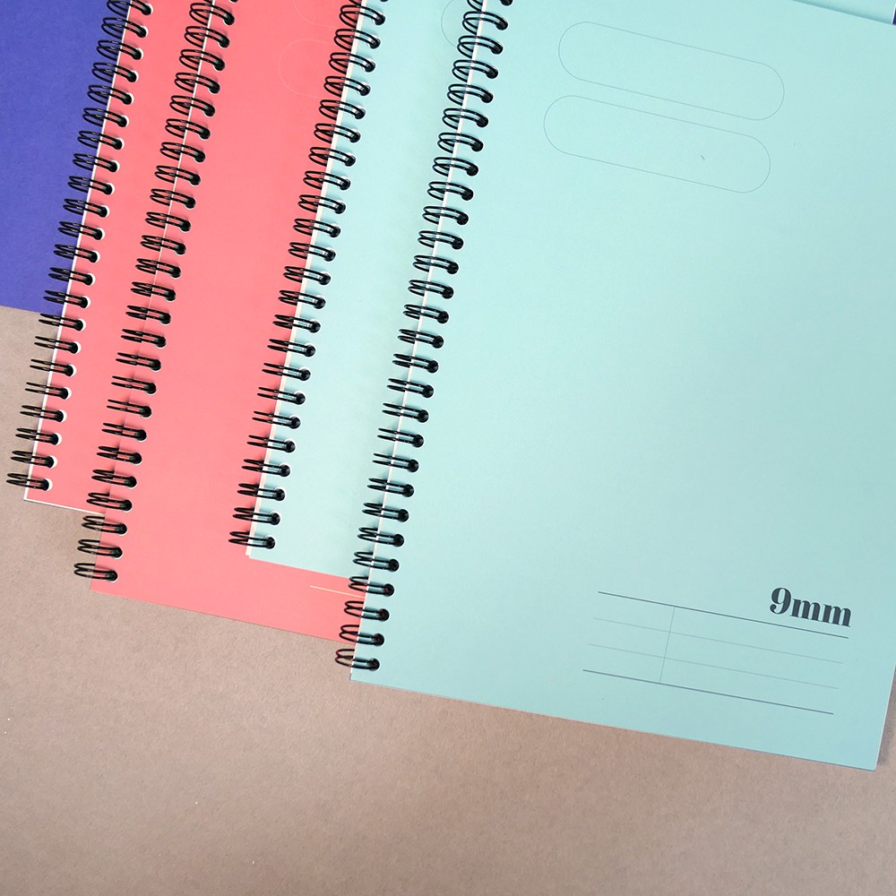 건망증GMZ 스프링 라인노트 9mm 4권세트 (레드2권 +스카이2권) 14,400원