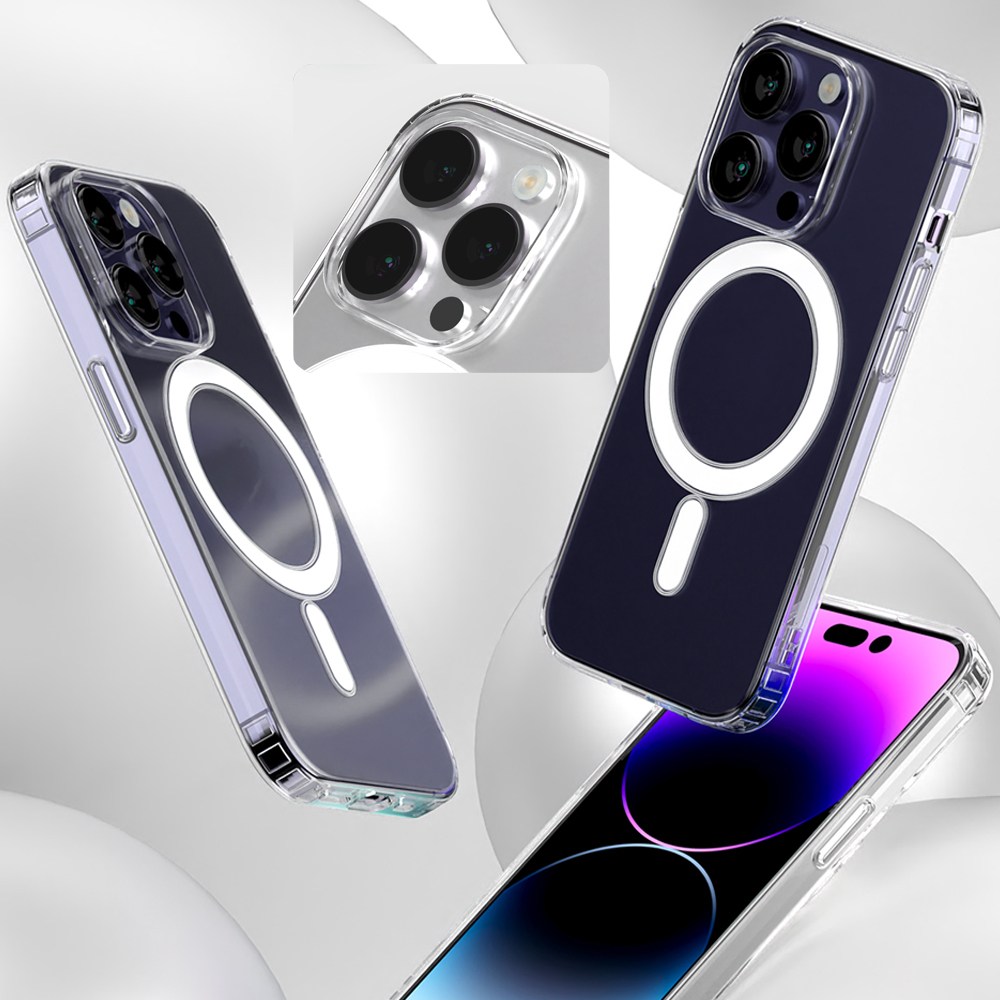 구스페리 맥세이프 슈퍼방탄 투명 범퍼 휴대폰 케이스 (KF94) -아이폰15ProMAX 9,900원