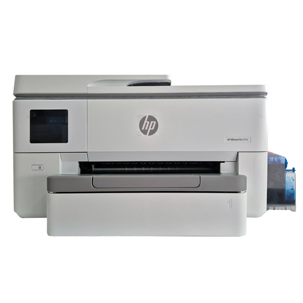 무한잉크 포함 1000ml~2000ml HP 오피스젯 프로 9720 복합기/프린터 최신 무칩버전 양면 무선 A3 인쇄 프린터 ( hp7110 hp7510 hp7720 ) 후속 모델 337,800원
