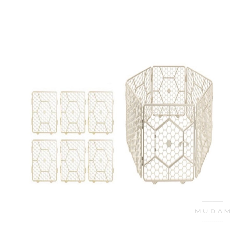 무담스토어 푸르미 울타리 대형 6p 아이보리 강아지캠핑울타리 37,100원