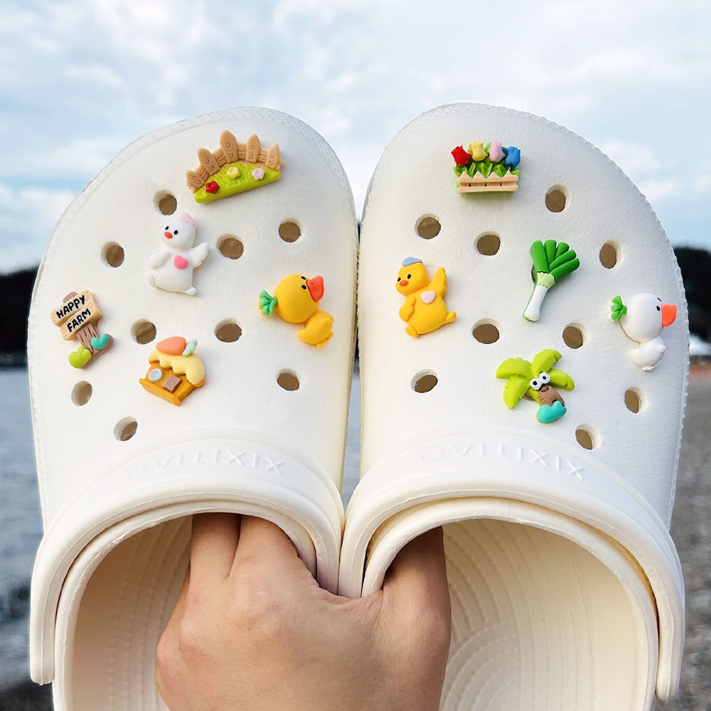 동행 오리농장 파츠 오리 캐릭터 오리 농장 동물파츠 슬리퍼 꾸미기 악세사리 7,500원