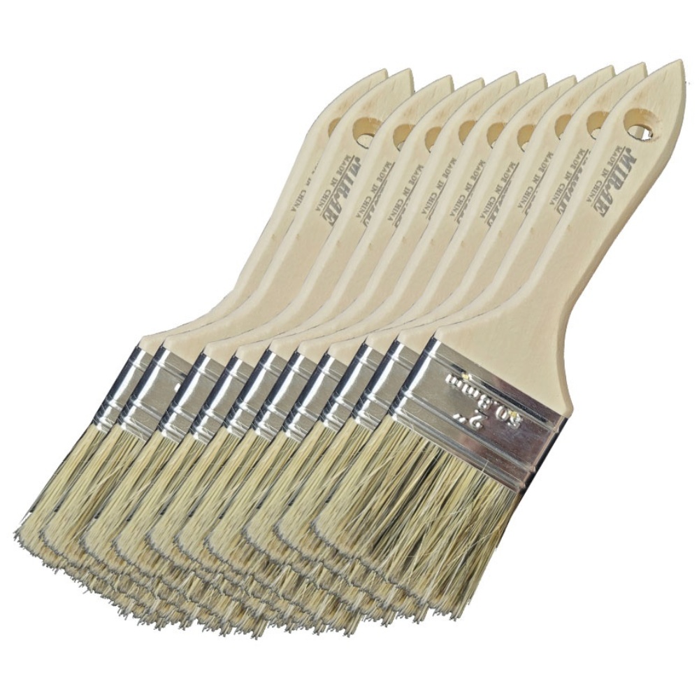 페인트마트 미래산업 막붓 수성붓 2인치 50mm 3호 10개 페인트붓 페인트브러쉬 막붓 10개, 10개 16,900원