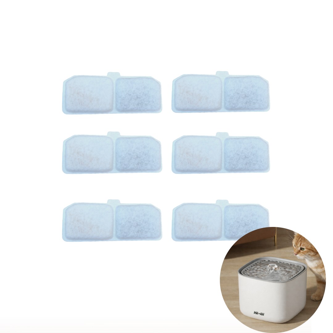 클린서클 반려묘 급수기 필터 6P 세트 PCWR-T4, 6개 10,500원