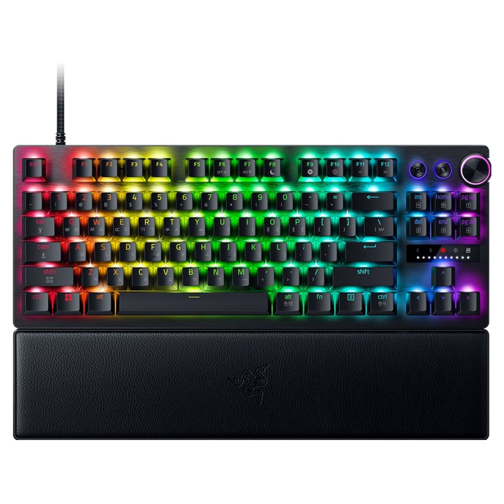 레이저 Huntsman V3 Pro TKL 8KHZ KR 텐키리스 키보드 317,900원