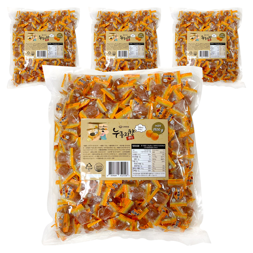 스위트영 누룽지향 캔디, 1.5kg, 4개 51,600원