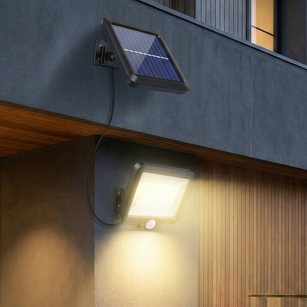 사는잼 LED 태양광 야외 모션 감지 센서등 투광등 벽등 조명 분리형(100구) 13,500원