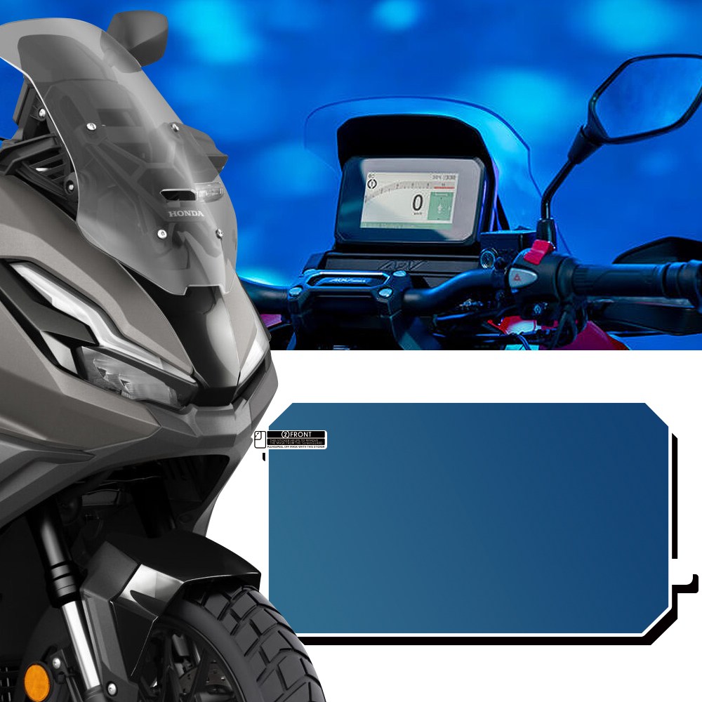 오토티엔 ADV350 2025년 튜닝 전용 계기판필름 스크래치 보호 기스방지, 1개, 클리어 14,100원