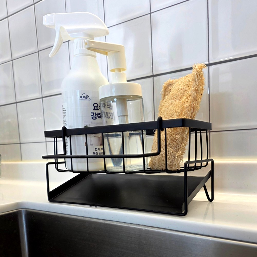 더반디 자동 물빠짐 수세미 거치대 12,900원