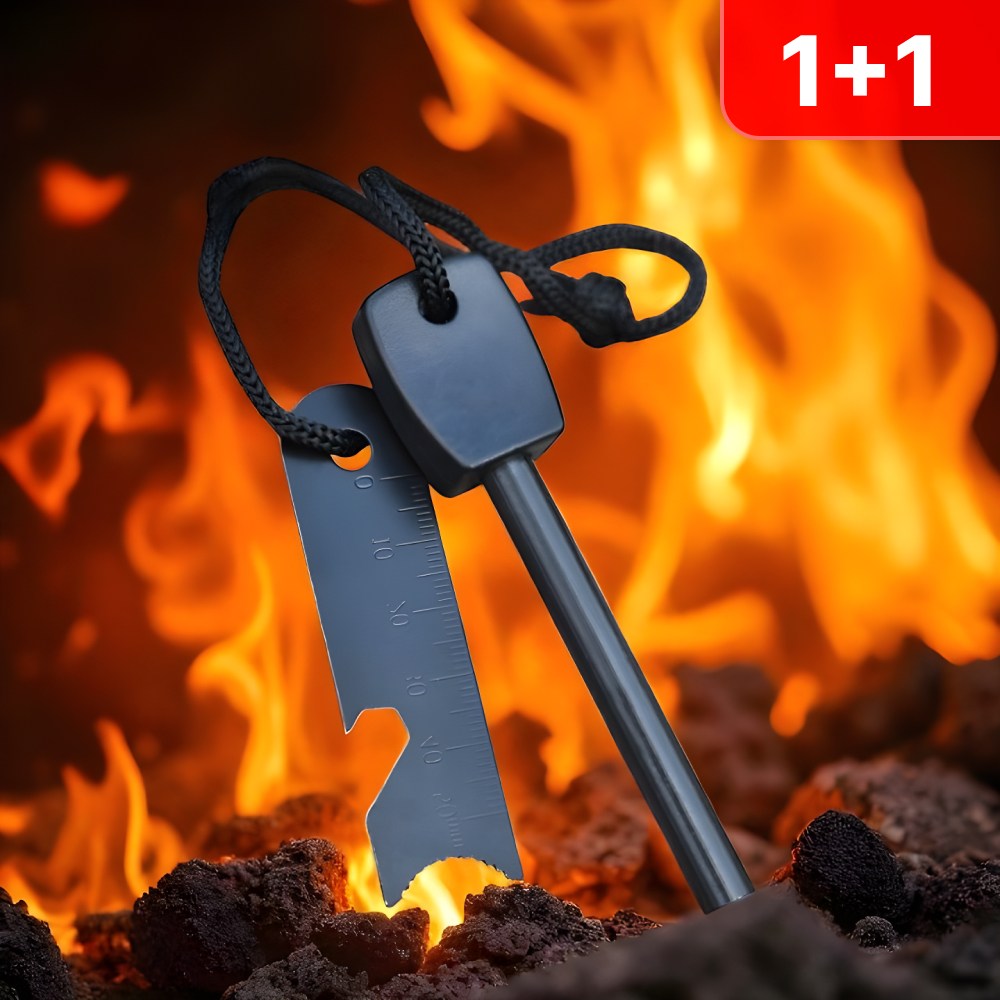 로니베이 마그네슘 파이어스틱 캠핑 휴대용 부싯돌 스타터 7,400원