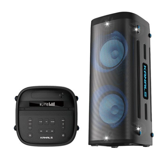카날스 포터블 블루투스 충전 이동식 앰프 더블우퍼 스피커 300W 426,300원