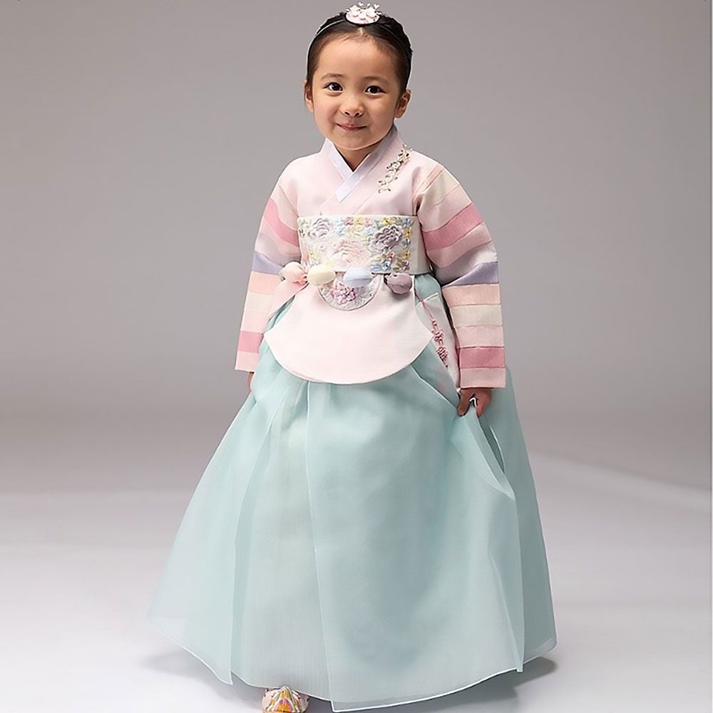 연아색동 분홍당의+날개민트치마+브로찌 nys+4921po 126,130원