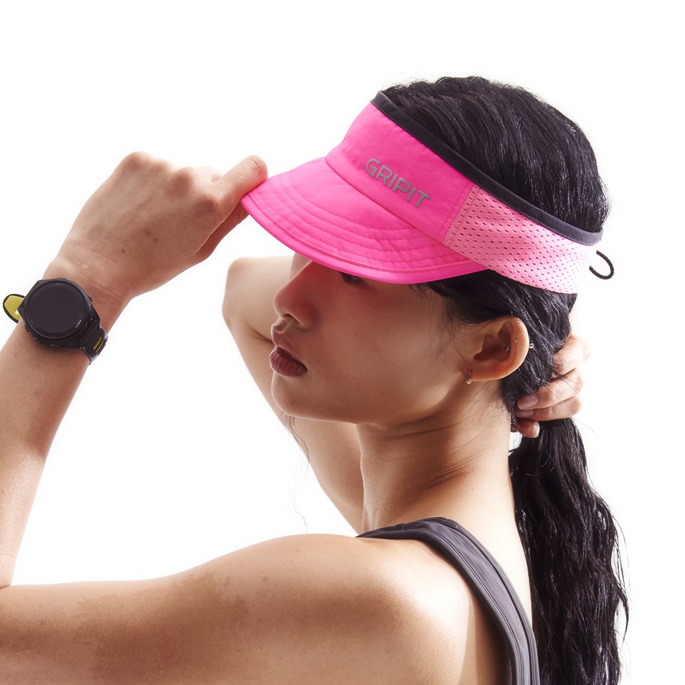 [평일 당일출고] 그리핏 100% 국내생산 러닝 썬캡 모자 스포츠 초경량 UV 차단 마라톤 운동 땀흡수 메쉬 볼캡 등산 스트랩 39,900원
