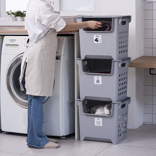 이즈리빙 45리터 적층형 빨래바구니 27,900원