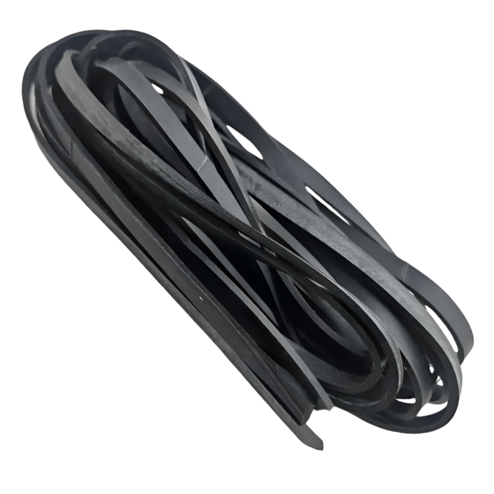 마루오피스 고탄력 넓은 폭 생고무줄 납작 고무밴드 천연고무줄, 검정색상, 1개 6,950원