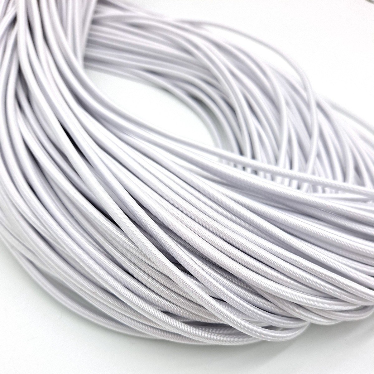 탄성로프 둥근고무줄 5미리 90미터 _ 서원216, 화이트, 1개 48,000원