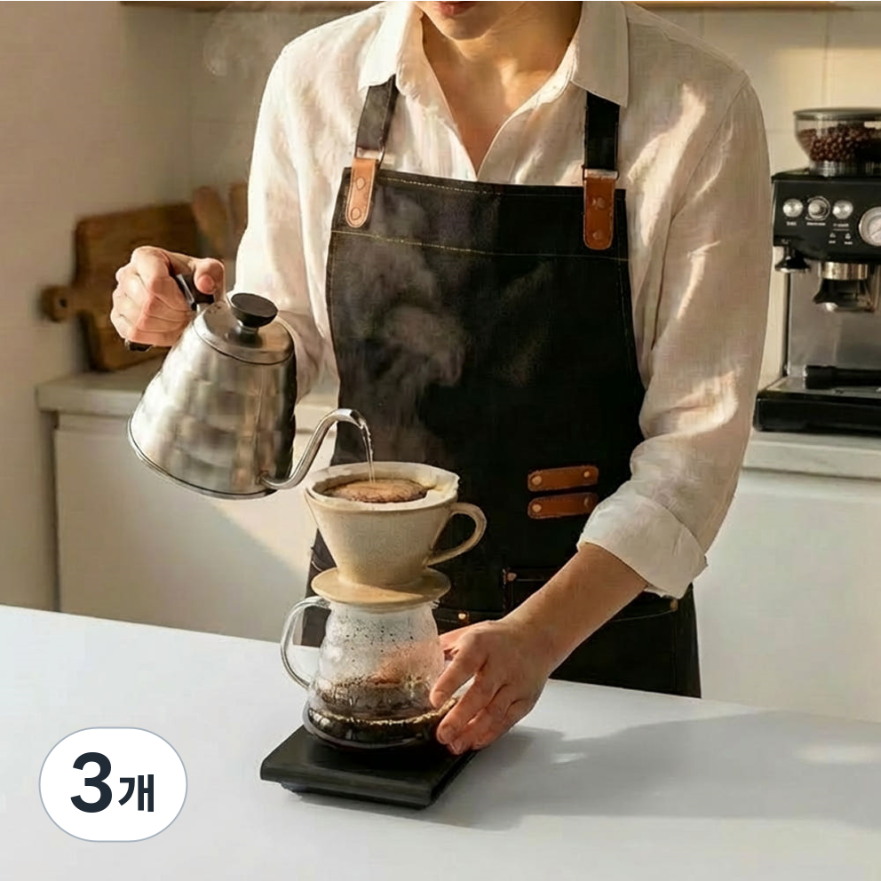 포니홈 예쁜 캔버스 방수 앞치마 카페 주방 27,750원