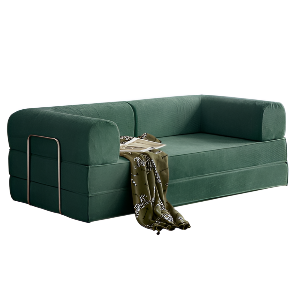 데일리유즈 접이식 소파베드 압축 모듈 소파 베드 소파겸침대 매트리스, 그린 485,000원