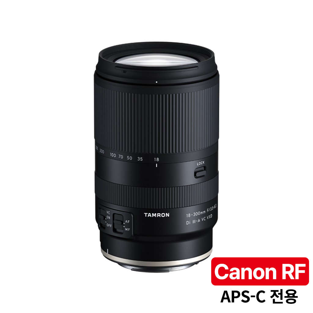 [지금사면 무상보증 3년] 탐론 18-300mm F/3.5-6.3 Di III-A VC VXD B061R 캐논 RF마운트(APS-C/크롭) 렌즈, 단일품목 910,000원