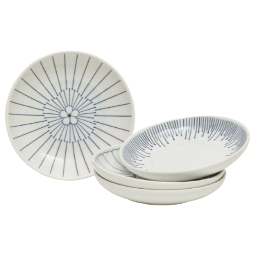 메종오브제 모루 일본풍 도자기 앞접시 4종 세트 37,530원