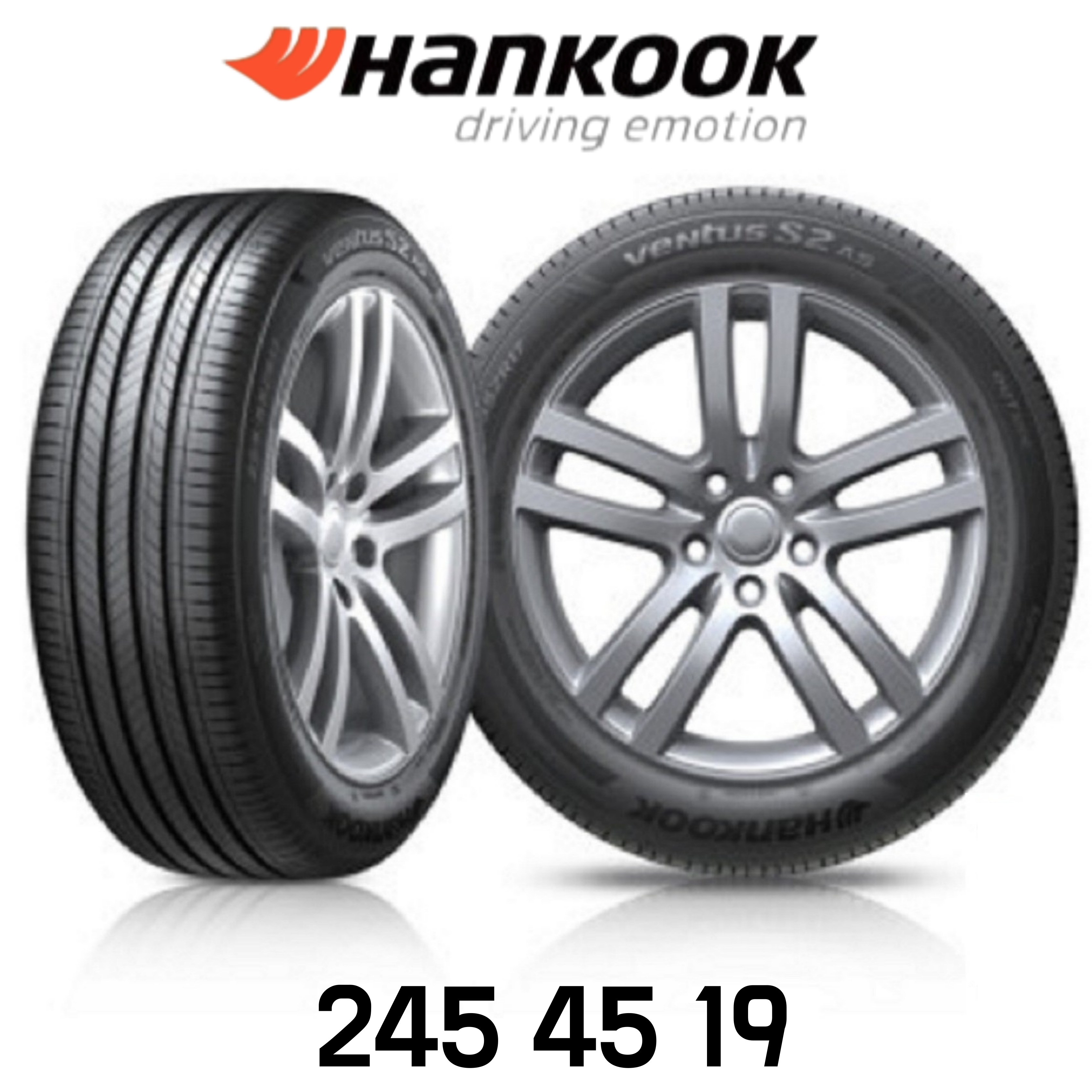 한국타이어245 45 19 벤투스 S2 AS 2454519 H462 한국프리미엄 타이어, 장착 미포함, 1개 187,700원