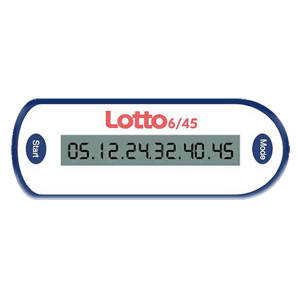 로또 번호 추출기  디지털시계 로또추첨기 거실용 차량용시계 선물용 화이트 블랙 탁상시계 11,800원