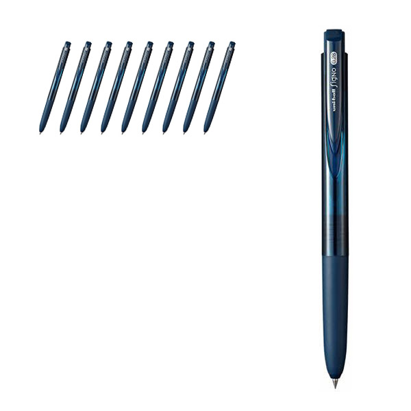 시그노 알티원 펜 UMN155 0.28mm, 블루블랙(64), 10개 12,500원