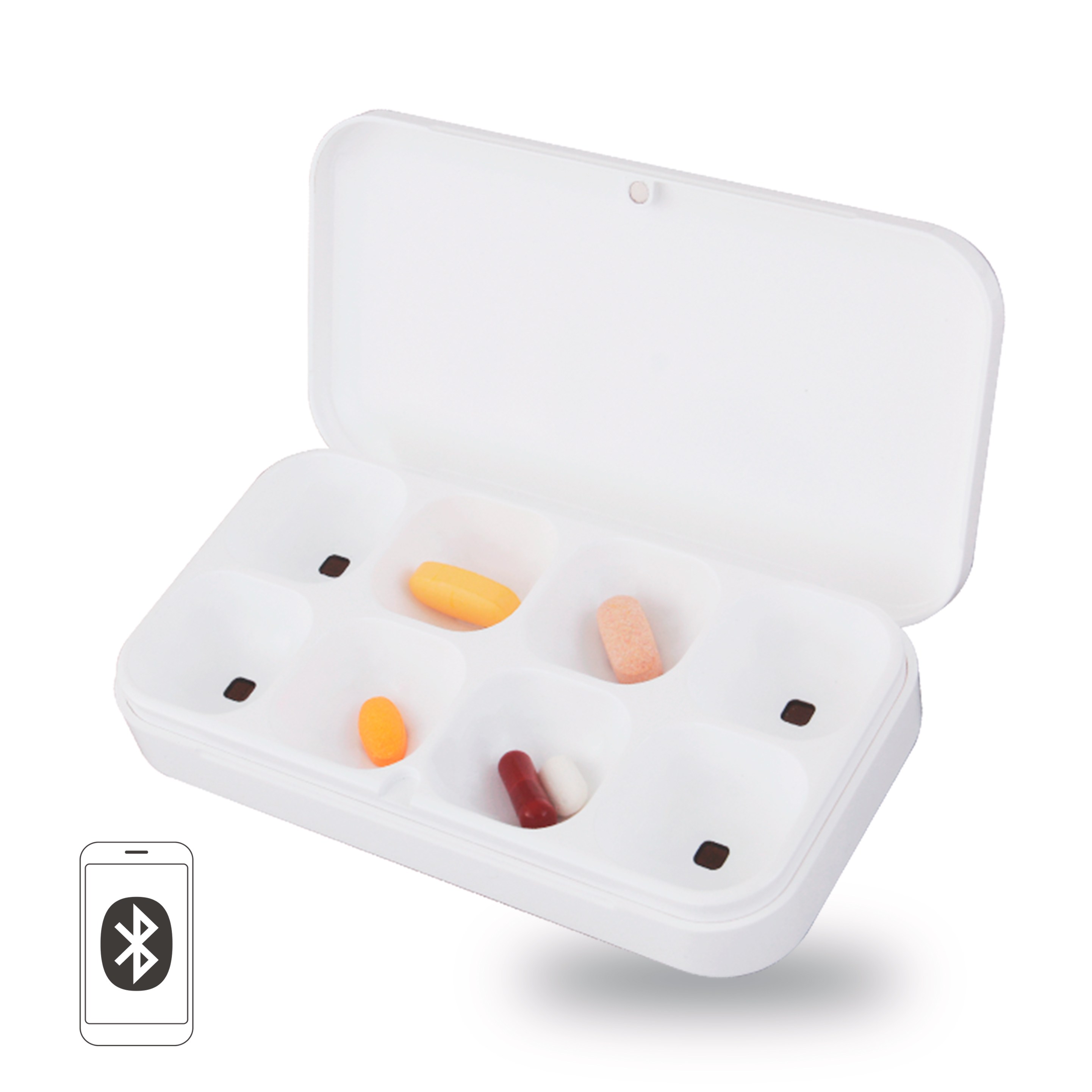 8구 스마트 약통 IoT 타이머 휴대용 약 요일별 케이스 영양제통 알약통 93,400원