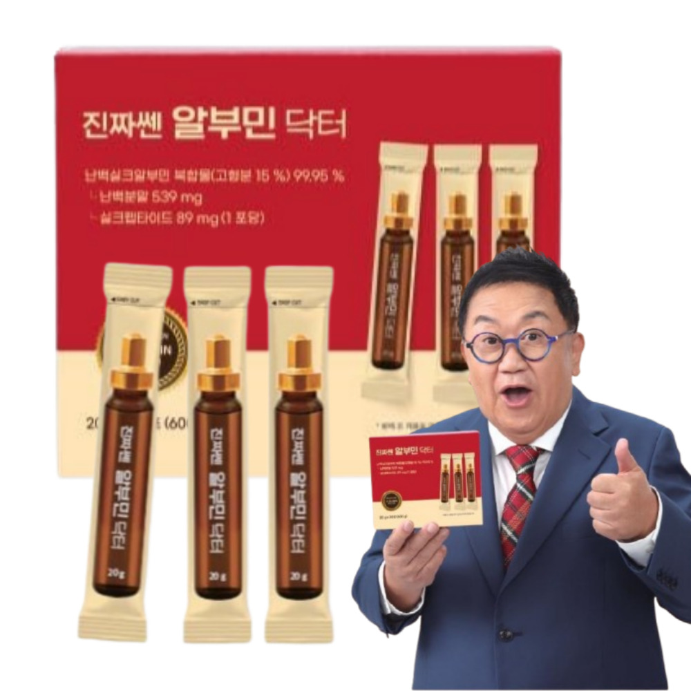 [홈쇼핑 정품] 이용식의 진짜 쎈 알부민, 1세트 29,900원