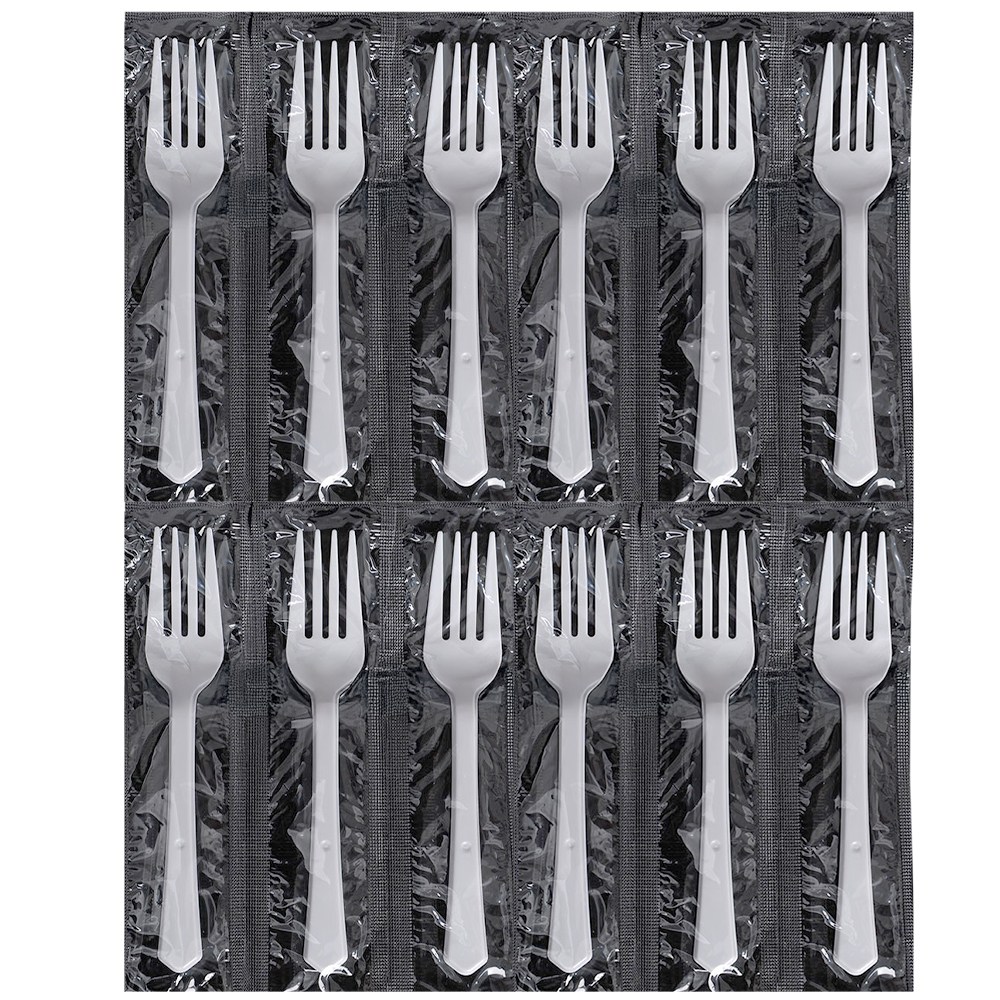 일회용포크 흰색 개별포장, 일회용 흰색 포크 개별포장, 1000개 26,900원