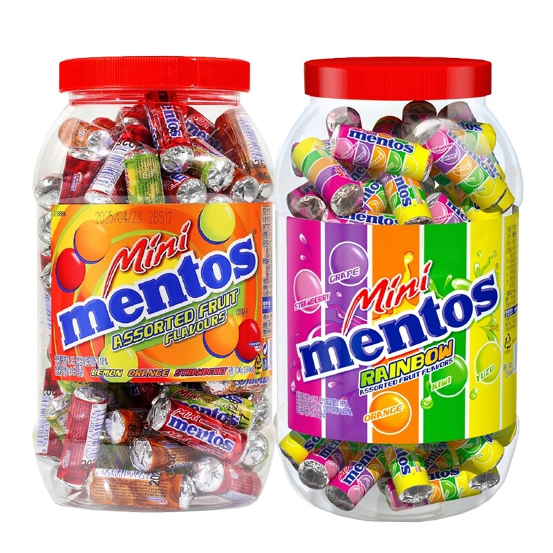 멘토스 미니 뉴레인보우 100입+미니푸르티100입 22,100원