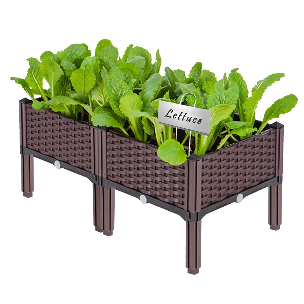 HK.sell 페이버릿 라탄 플랜트박스 채소키우기 대형텃밭 베란다 틀밭 27,900원