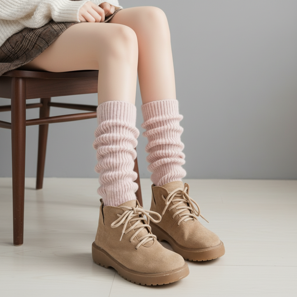 여성 고리 레그워머 요가 필라테스 겨울 니트 발토시 9,900원