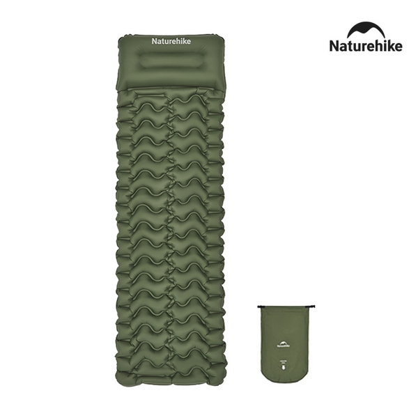 네이처하이크 FC01 에어매트 백패킹 초경량, 그린 48,590원