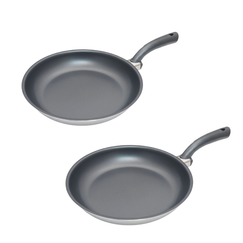 1+1 인덕션 가능 PFOA FREE 지멜 통5중 스테인레스 코팅 후라이팬 프라이팬 28cm, 단일색상, 1개, 28cm 후라이팬 1+1 55,000원