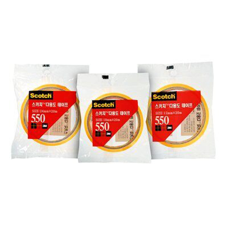 3M 스카치테이프 550 리필 12입 12mm X 20m 어린이집 유치원 초등학교 만들기재료 120,000원