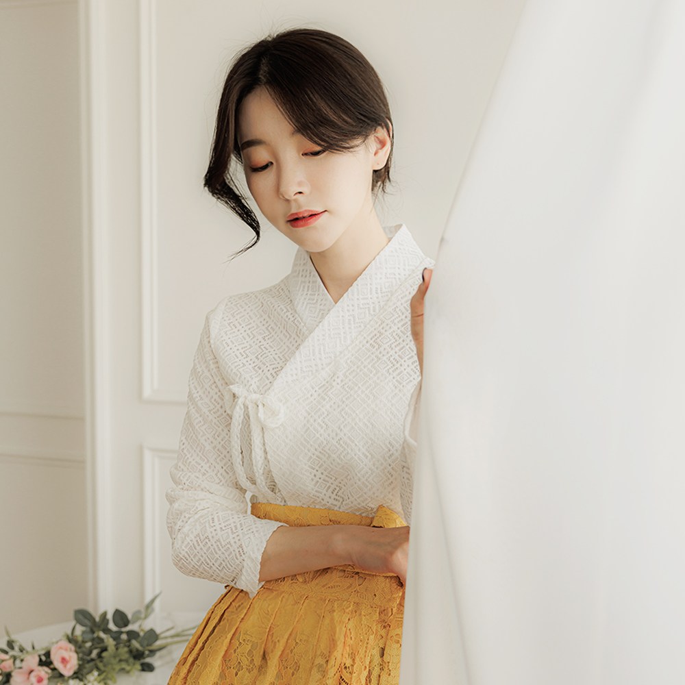 특별함을 갖춘 생활한복을 더한 퓨전 의상 상의 다이아 저고리 38,280원