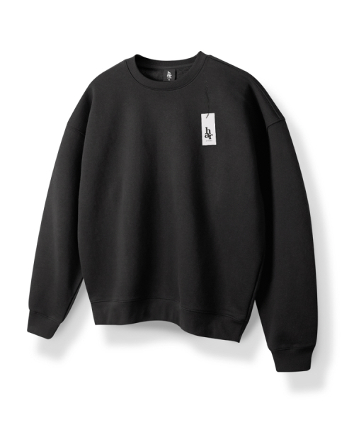 HARRISON 에센셜 오버핏 맨투맨 HA-1027 RIS1007 코지블랙 45,200원