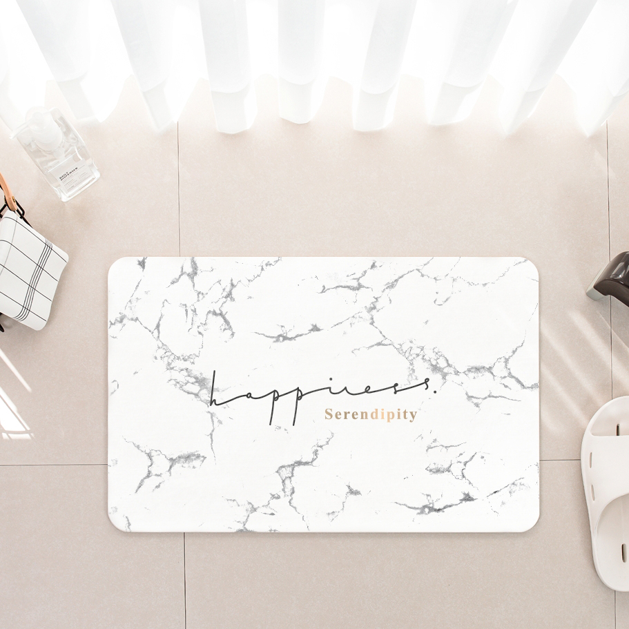 모던홀릭 규조토 발매트, 마블 아이보리 13,000원