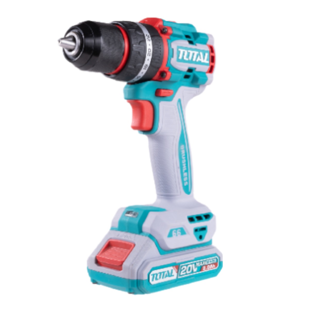 토탈전동 TOTAL 20V 무선 전동 임팩드릴드라이버 66Nm 세트/TIDLI20668/2.0Ah배터리*2개/인테리어/목공용/DIY/토탈임팩/토탈툴스 185,000원