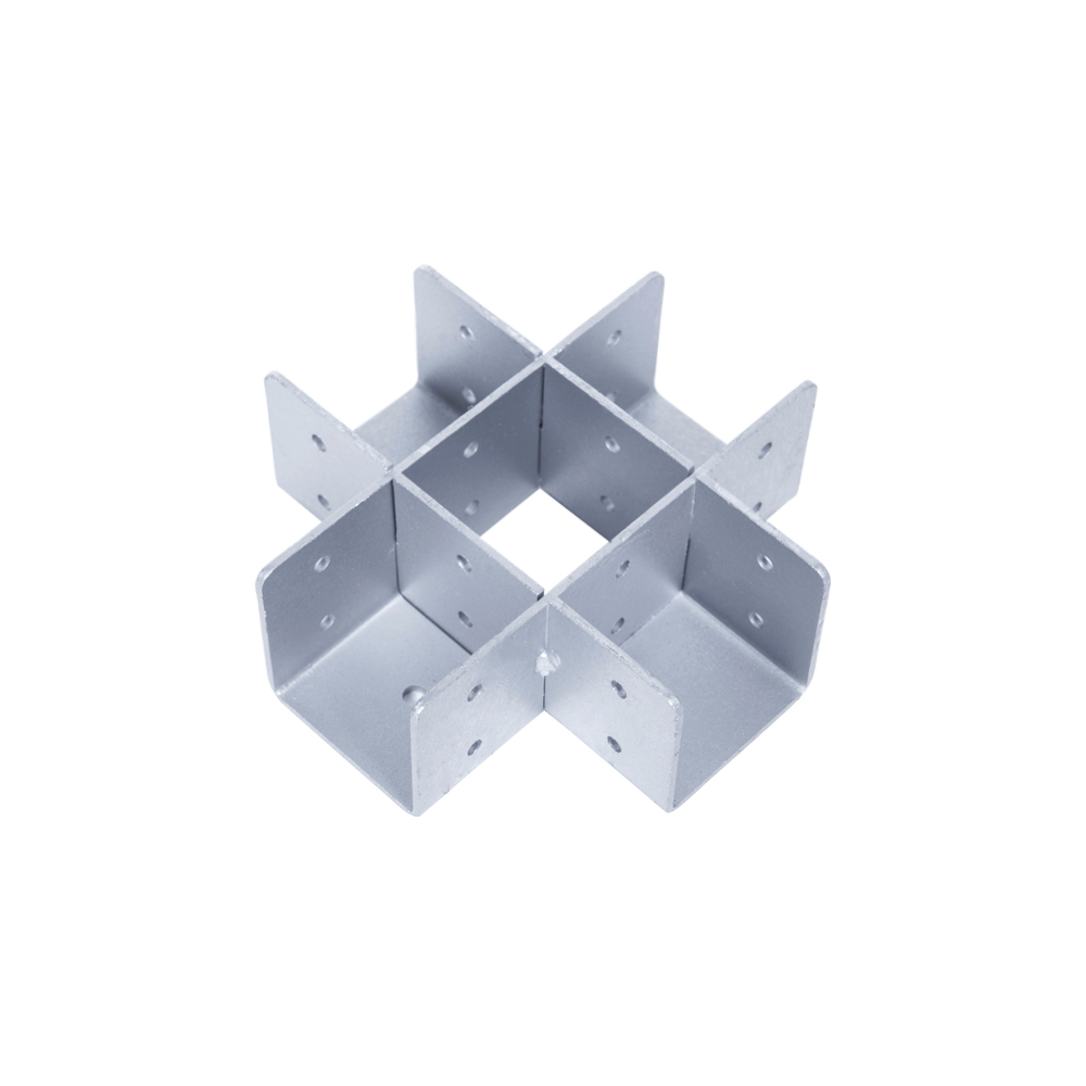 둑스-조인트 십자TEE / 사각파이프조인트 / 조립식 / 연결브라켓 / 무용접 볼트체결식 / DYI / 사각파이프, 1개 9,100원