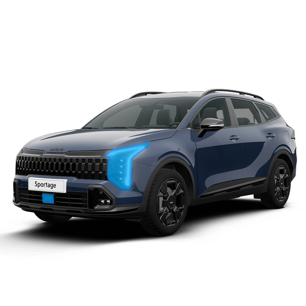 스킨엑스 스포티지 NQ5 페이스리프트 엑스라인 헤드라이트+전방센서 PPF 차량보호필름, 1개 33,000원