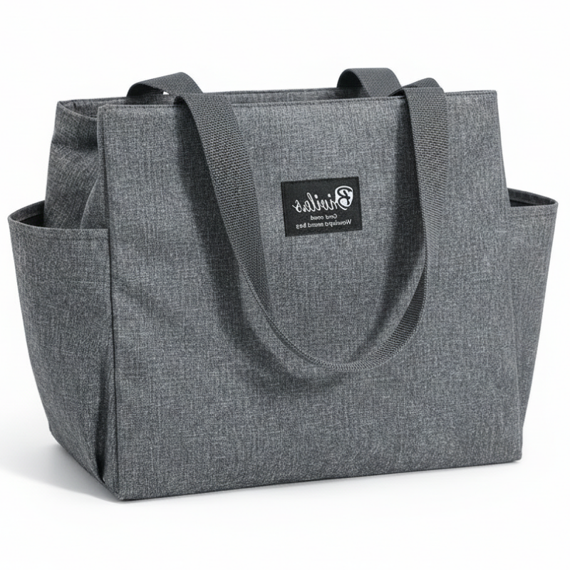 호호픽랩 데일리 도시락 보온보냉백 3중단열 휴대용 런치백, 1개, 그레이 12,900원