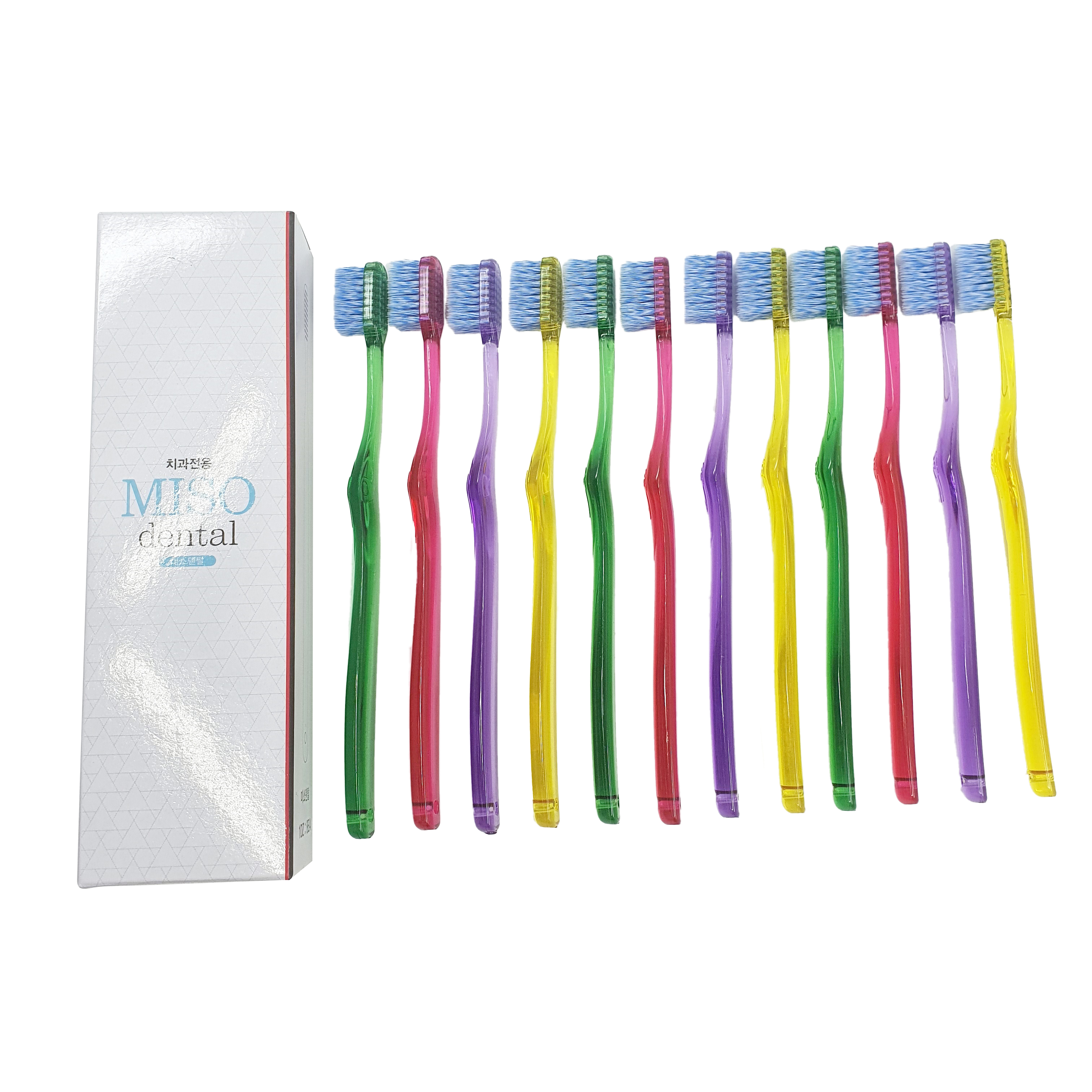 미소덴탈 단색 스파이럴모 칫솔 랜덤발송 12,750원