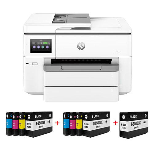 HP 오피스젯프로 9730 A3잉크젯복합기 호환잉크2SET 검정1개 추가 HP7740후속모델 429,000원