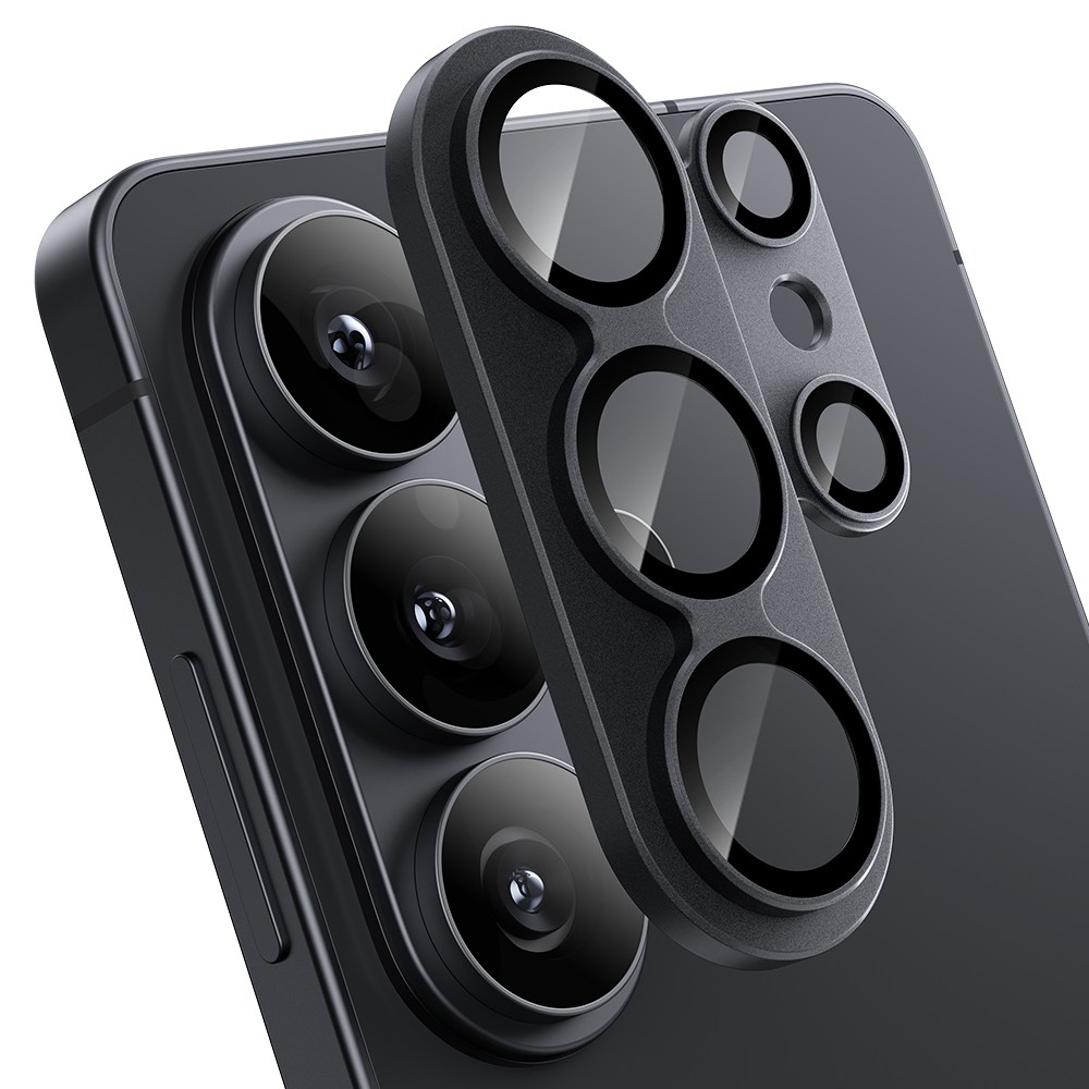 hoerrye 빛번짐 차단 풀커버 휴대폰 카메라 렌즈 프레임 강화유리 보호필름 블랙, 1개 20,900원